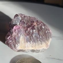 Load image into Gallery viewer, 1.1” x 1.4” Amethyst Skelatal/Elestial Quartz Record Keeper Specimen-50 grams