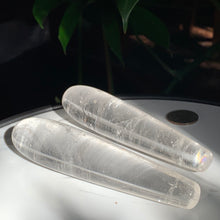 Load image into Gallery viewer, 5.1” Clear Quartz Wand- 2 to choose from!