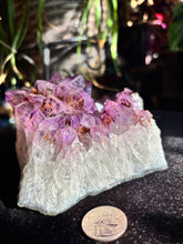 Load image into Gallery viewer, Amazing Rutilated Amethyst Specimen 5” x 4.5” x 3” - 1.3kg