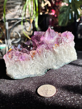 Load image into Gallery viewer, Amazing Rutilated Amethyst Specimen 5” x 4.5” x 3” - 1.3kg