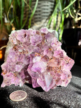 Load image into Gallery viewer, Amazing Rutilated Amethyst Specimen 5” x 4.5” x 3” - 1.3kg