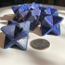 Load image into Gallery viewer, 1.1" Lapis Lazuli Merkabah