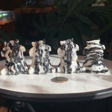 Load image into Gallery viewer, 2" Zebra Jasper Sitting Cow