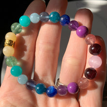 Load image into Gallery viewer, 8mm Spring Vibes Crystal Bracelet 7.5”