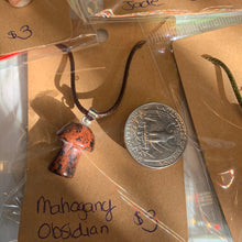 Load image into Gallery viewer, $3 Pendant Necklaces-Star, Moon or Mushroom!