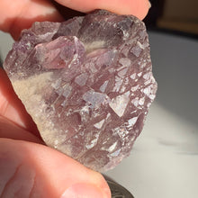 Load image into Gallery viewer, 1.1” x 1.4” Amethyst Skelatal/Elestial Quartz Record Keeper Specimen-50 grams