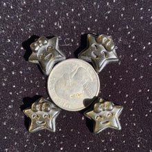 Load image into Gallery viewer, MINI Golden Obsidian Star w/Bow