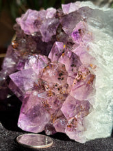 Load image into Gallery viewer, Amazing Rutilated Amethyst Specimen 5” x 4.5” x 3” - 1.3kg