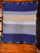 Load image into Gallery viewer, Handmade Crocheted Baby Blanket 36” x 42.5”