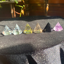 Load image into Gallery viewer, Small Hexagonal Pyramid- 5 materials