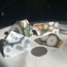 Load image into Gallery viewer, Orbicular Ocean Jasper FreeForm- 4 to choose from!