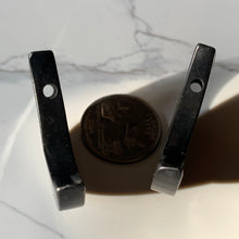 Load image into Gallery viewer, 40mm Shungite Moon Pendant with Hole