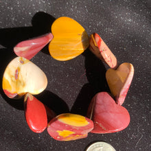 Load image into Gallery viewer, Mookaite 30mm Heart Bracelet-Only One!