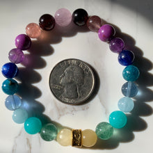 Load image into Gallery viewer, 8mm Spring Vibes Crystal Bracelet 7.5”