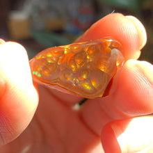 Load image into Gallery viewer, RARE Fire Agate cabs! 4 to choose from!