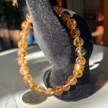 Load image into Gallery viewer, HQ 8mm Brazilian Citrine Bracelet