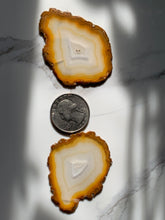 Load image into Gallery viewer, HQ Iris Agate Slice-Multicolor fire- 2 to choose from!
