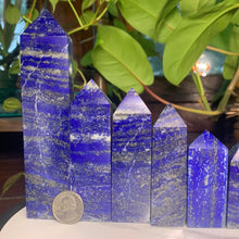 Load image into Gallery viewer, Lapis Lazuli 4 Sided Towers