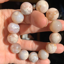 Load image into Gallery viewer, Chunky Colorful Flower Agate Bracelet-Many sizes to choose from!