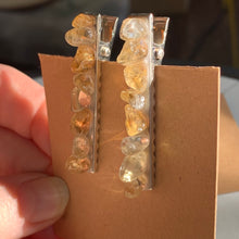 Load image into Gallery viewer, Handmade Crystal Hair Clips