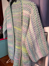 Load image into Gallery viewer, Handmade Spring Cardigan size Medium