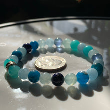 Load image into Gallery viewer, 8mm Sea Vibes Bracelet 7.5”