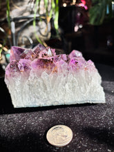 Load image into Gallery viewer, Amazing Rutilated Amethyst Specimen 5” x 4.5” x 3” - 1.3kg