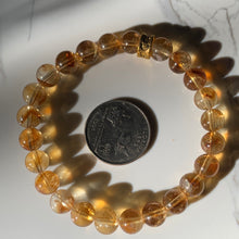 Load image into Gallery viewer, HQ 8mm Brazilian Citrine Bracelet