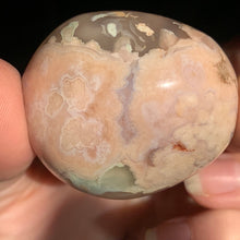 Load image into Gallery viewer, Pink Flower Agate Palm 1.8” x 1.5” 78 grams