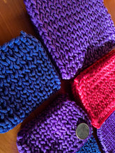 Load image into Gallery viewer, Hand Knitted Scrub Pad-Different sizes to choose from!