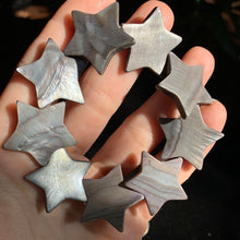 Load image into Gallery viewer, Fossilized Shell 27mm Star Bracelet