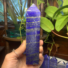 Load image into Gallery viewer, Lapis Lazuli 4 Sided Towers
