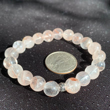 Load image into Gallery viewer, 9.8 mm Fire Quartz Bracelet 7.5"