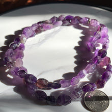 Load image into Gallery viewer, AA HQ Amethyst Fauceted Necklace 15”