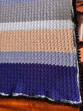 Load image into Gallery viewer, Handmade Crocheted Baby Blanket 36” x 42.5”