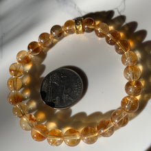 Load image into Gallery viewer, HQ 8mm Brazilian Citrine Bracelet