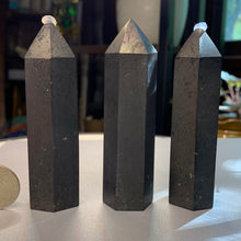 Load image into Gallery viewer, 3” Shungite Point- 3 to choose from!