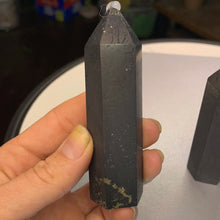Load image into Gallery viewer, 3” Shungite Point- 3 to choose from!