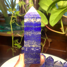 Load image into Gallery viewer, Lapis Lazuli 4 Sided Towers
