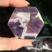 Load image into Gallery viewer, 1.9” Hexagon Amethyst Flat Slabs