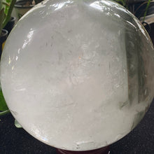 Load image into Gallery viewer, HUGE 8 kilo Garden Quartz Sphere 7” Beautiful Lines!