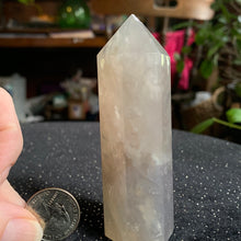 Load image into Gallery viewer, Blue Rose Quartz Point Small *small chipped tip*