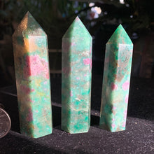 Load image into Gallery viewer, Ruby in Emerald Stone Points