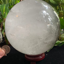 Load image into Gallery viewer, HUGE 8 kilo Garden Quartz Sphere 7” Beautiful Lines!