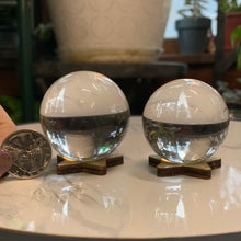 Load image into Gallery viewer, Medium Clear Quartz Spheres