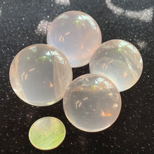 Load image into Gallery viewer, Pink Golden Healer Sphere