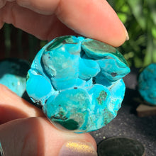 Load image into Gallery viewer, Malachite/Chrysocolla Spheres (3 sizes)