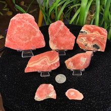 Load image into Gallery viewer, AAA Rhodochrosite Slabs- Several sizes/prices