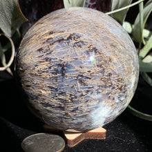 Load image into Gallery viewer, 2.75" Amazingly Unusual Agate Sphere 428 grams