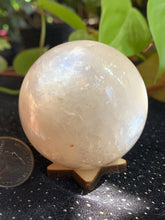 Load image into Gallery viewer, 274 gram Blue Rose Quartz Sphere